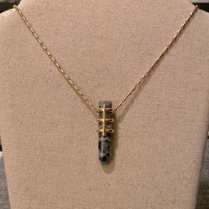 Stella & Dot Gold Legend Pendant Necklace